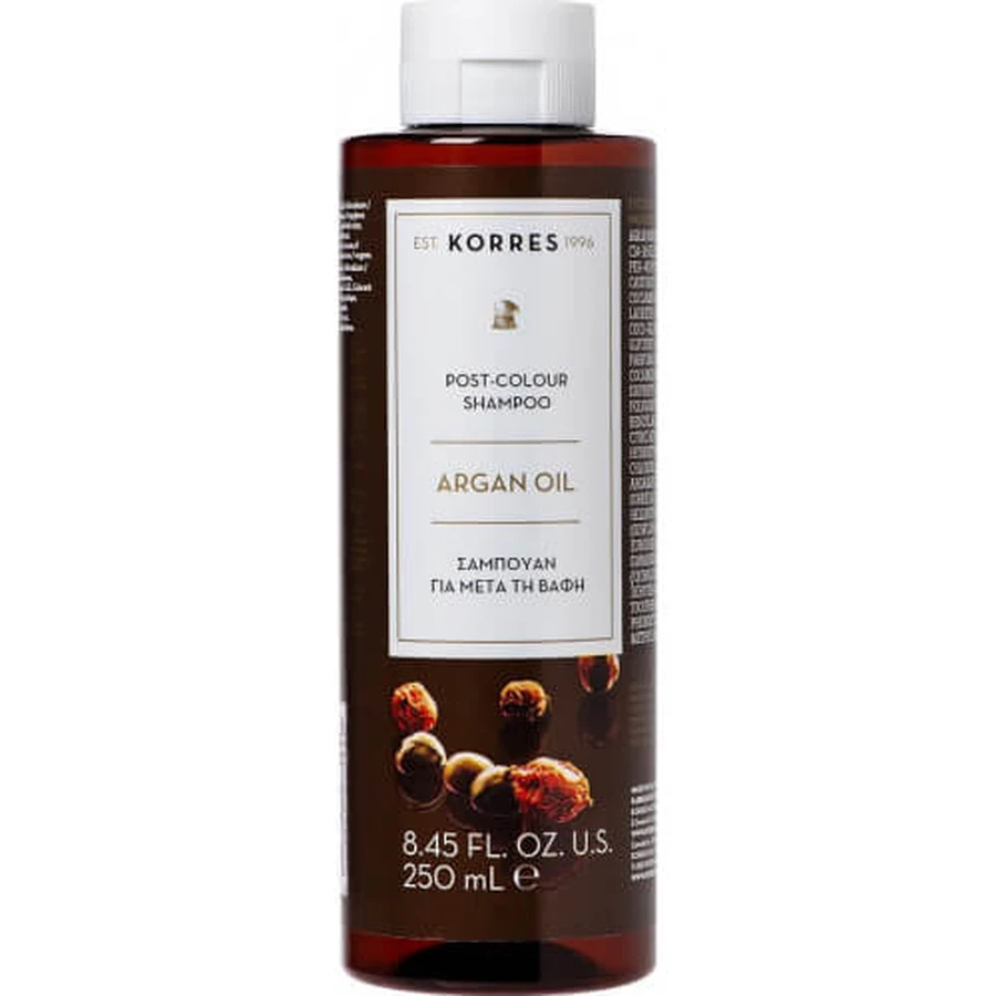 Korres | Champú con Aceite de Argán Champú para después del Teñido | 250ml