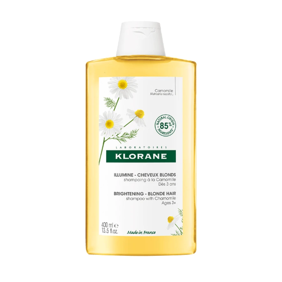 Klorane | Champú a la Camomila con Extracto de Camomila para el Brillo |400ml.