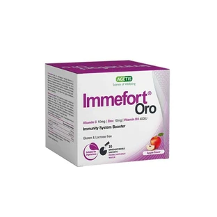Agetis | Immefort Oro | 30 bustine al gusto di mela