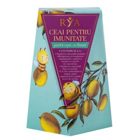 Lemon tea for children's immunity, 60 g, Rya Vita