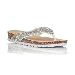 SUNSHINE Sandalo Anatomico Donna 834 Argento N.38