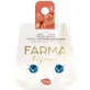 FARMA BIJOUX Cercei hipoalergenici Cristal albastru 6,3mm