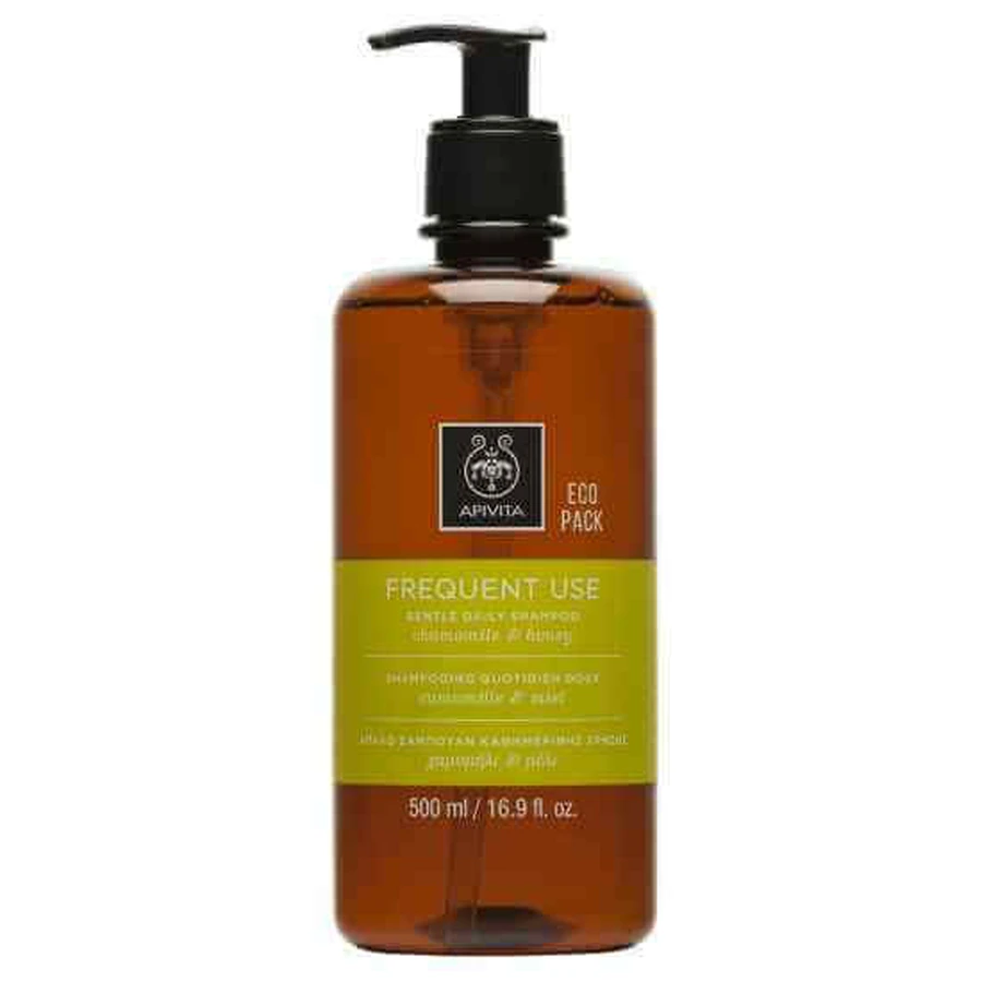 APIVITA ECO PACK Häufige Anwendung Kamille & Honig Tägliche Anwendung Shampoo für alle Haartypen 500ml
