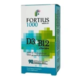 GEOPLAN Fortius D3 1000IU + B12 1000 mg, 90 comprimidos dispersables