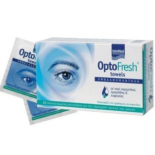 INTERMED Optofresh Towelettes Sterile Augenreinigungstücher 20 Stück