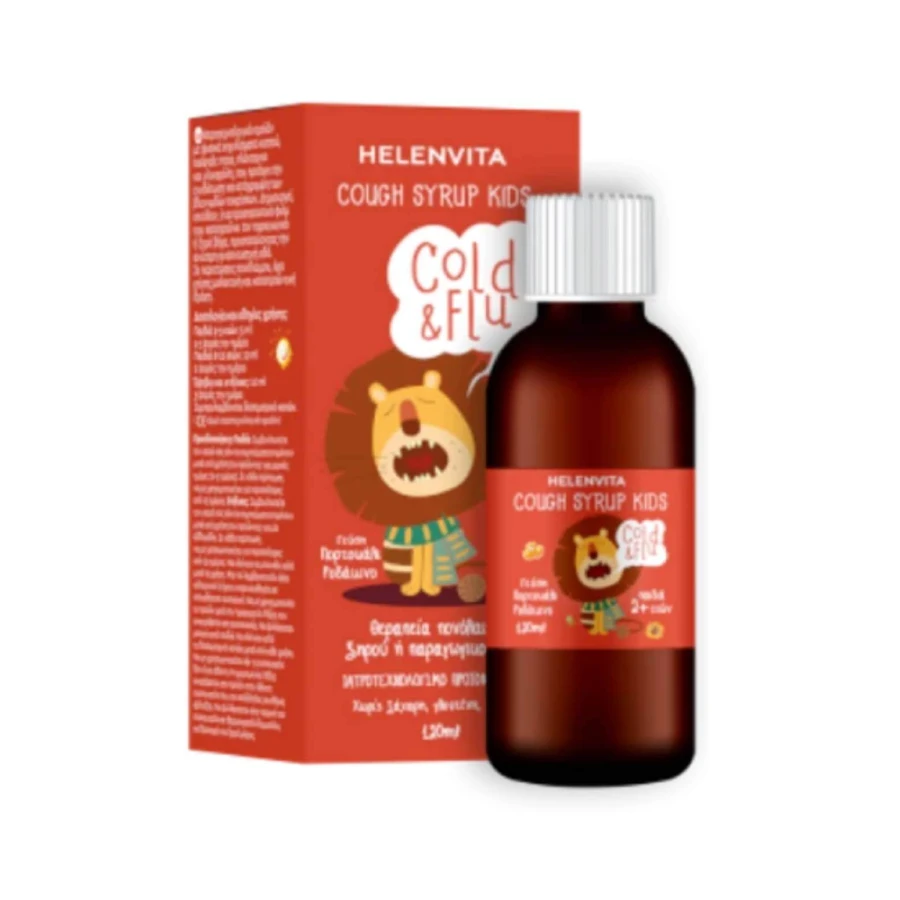 HELENVITA Syrop na przeziębienie i grypę dla dzieci 2 lata + 120ml: ceny i cechy