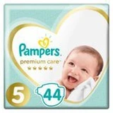 PAMPERS Premium Care Jumbo Pack No 5 (11-16kg) 44 pcs.