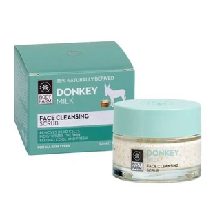 BODYFARM Crema Exfoliante Facial con Leche de Burra 50ml