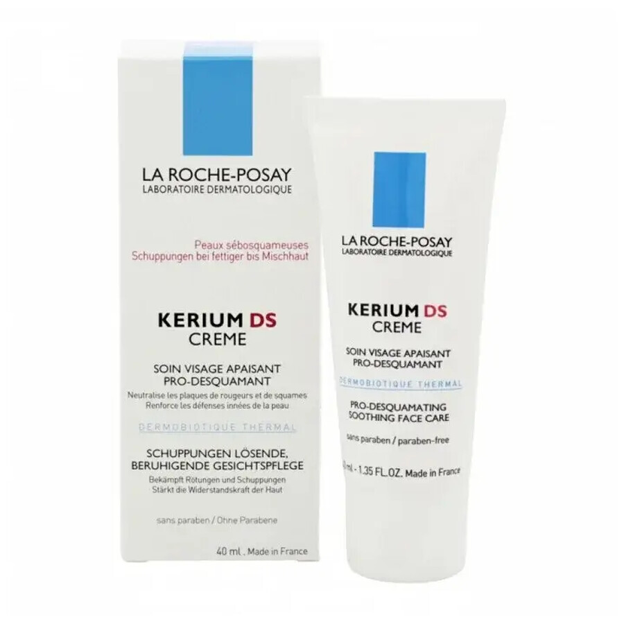 La Roche-Posay Kerium DS Cremă calmantă pentru dermatita seboreică 40 ml