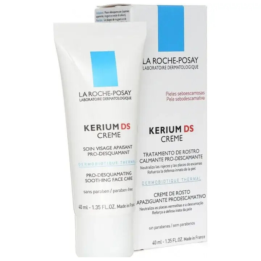 La Roche-Posay Kerium DS Cremă calmantă pentru dermatita seboreică 40 ml