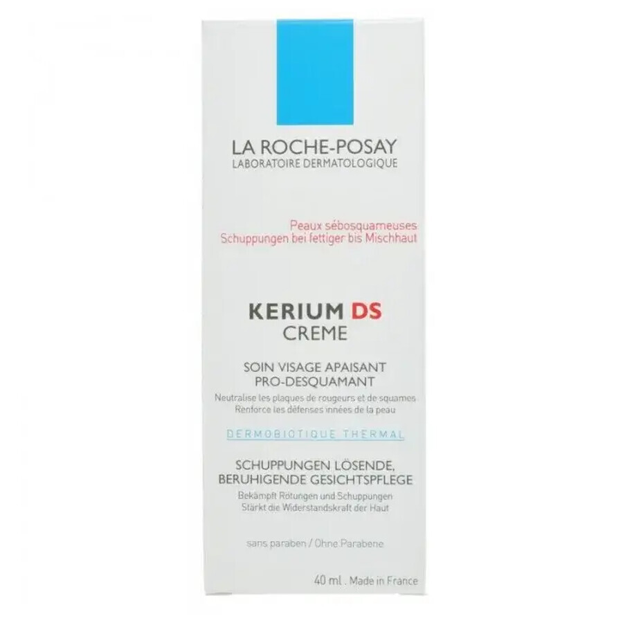 La Roche-Posay Kerium DS Cremă calmantă pentru dermatita seboreică 40 ml