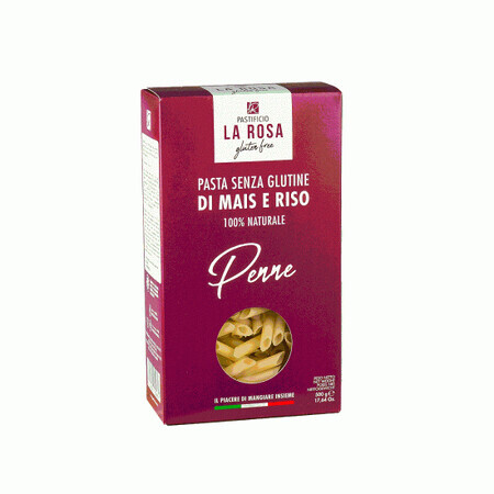 Pasta Penne glutenvrij, 500 gr, La Rosa