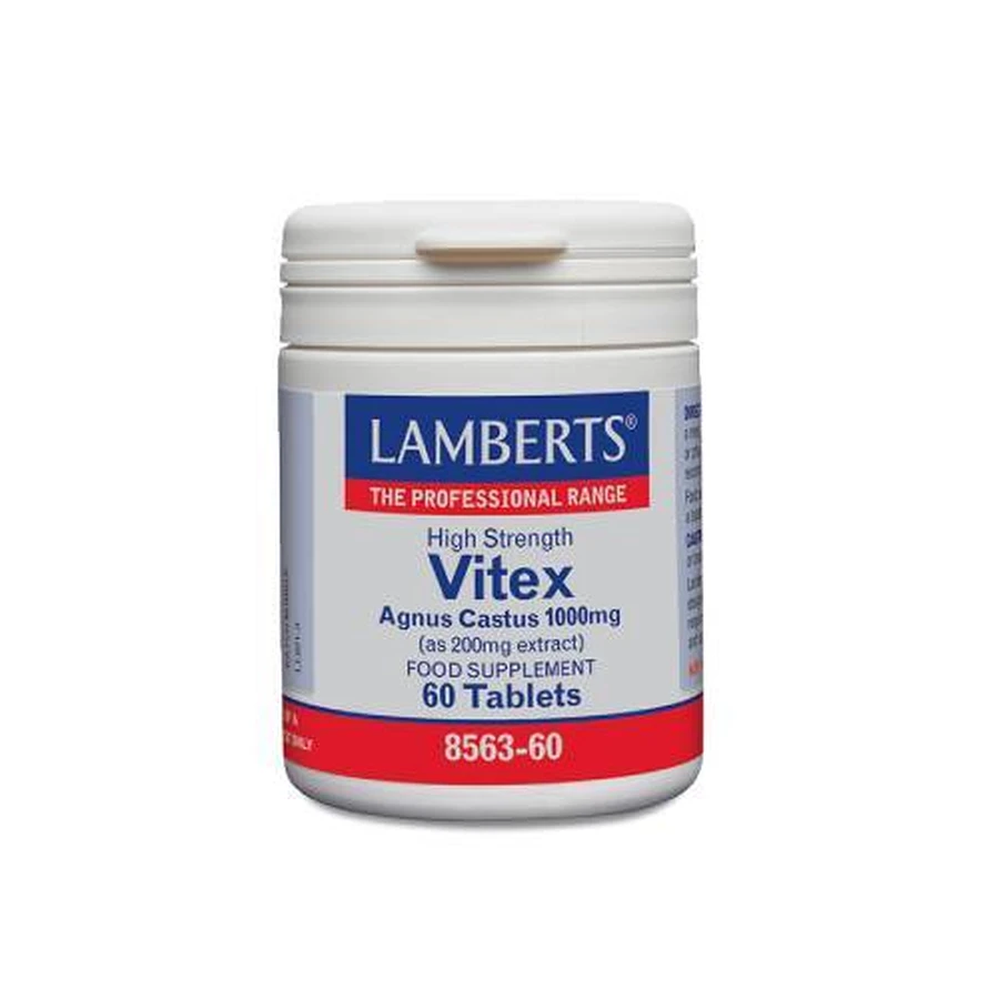 LAMBERTS Vitex Agnus Castus 1000mg 60 tabletten