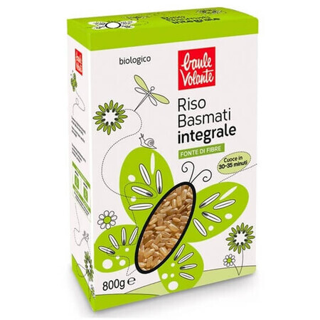 Bio-Vollkorn-Basmati-Reis, 800 gr, Baule Volante