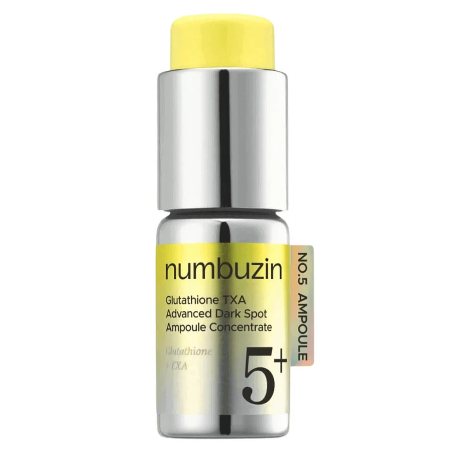 Numbuzin - No.5 Glutatión TXA Ampolla Concentrado Avanzado Manchas Oscuras 10.7g