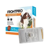 FrontPro 68 mg comprimidos masticables contra pulgas y garrapatas para perros de 10-25 kg - 1 comprimido