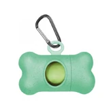 Bamboo Record toilet bag dispenser - Green