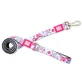 MAX & MOLLY Cherry Bloom, guinzaglio per cani, poliestere, blu e rosa, M(1,2m x 2cm)