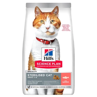 HILL'S Science Plan Sterilized, Salmon, dry food for sterilized cats, 3kg
