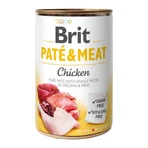 BRIT Pate & Meat, Chicken, bezzbożowa wilgotna karma dla psów w puszkach (pasztet z kawałkami mięsa), 400g: ceny i cechy
