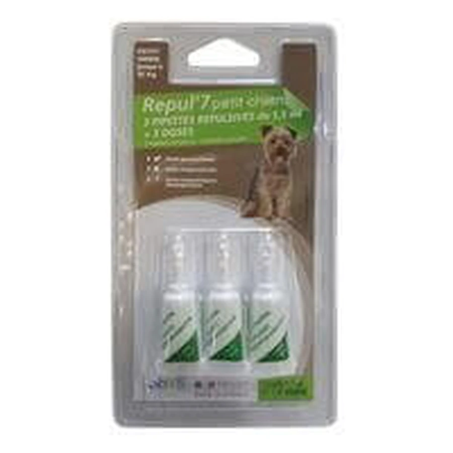 Pipetta antiparassitaria per cani Dimensione piccola, 3 X 1,5 ml