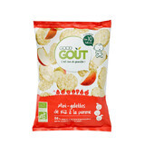 Mini biscuiti bio cu orez expandat si mar, +10 luni, 400 gr, Good Gout