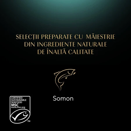 SHEBA Nature's Collection, Salmon, sachet wet food, cereal-free, (in sauce), 85g