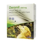 ZERONIL, odrobaczanie zewnętrzne dla psów, M-XL (20 - 40kg), pipety, 268mg x 6szt.: ceny i cechy