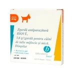 LABORATOIRES BIOVE, uitwendige ontworming voor honden, S, halsband, 45 cm, 1pc