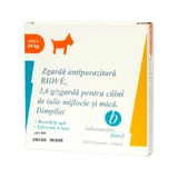 LABORATOIRES BIOVE, external deworming for dogs, S, collar, 45 cm, 1pc