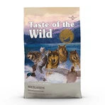 TASTE OF THE WILD Wetlands, Ente, getreidefreies Trockenfutter für Hunde, 2kg