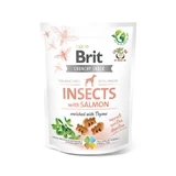 BRIT Care Crunchy Cracker, Insecten en Zalm met Tijm, graanvrije hondensnacks, 200g