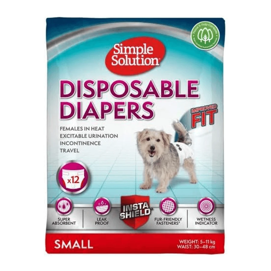 Simple Solution Hondenluiers Klein 12 stuks
