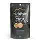 SCHESIR After Dark Fluweelmousse, Kip en Eend, zakje vochtig kattenvoer zonder granen, (mousse), 80g