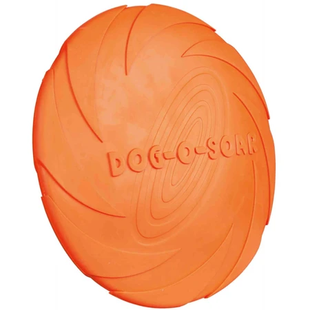 TRIXIE, drijvende frisbee schijf speelgoed voor honden, rubber, 22cm, veelkleurig