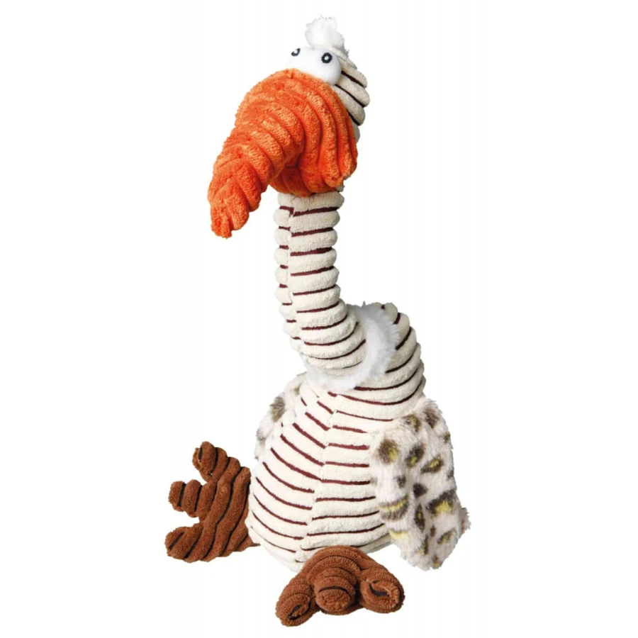 Trixie, aquila giocattolo per cani, con suono, peluche, 32 cm, multicolore