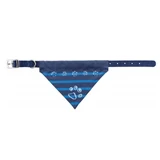 Cuello Trixie con bufanda M-L 43-55 cm/25 mm, Indigo