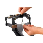 RUFFWEAR Front Rage Moonlight Mountains, ham prindere dublă(piept&spate) dresaj câini, ajustabil, reflectorizant, maro și gri, L-XL(81-107cm)