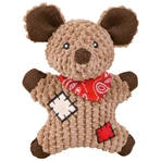 Trixie, ratón de juguete para perros, con sonido, tela, 19cm, multicolor