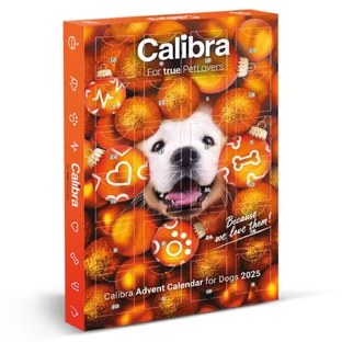 CALIBRA Weihnachts-Adventskalender 2025, XS-XL, Hundebelohnungsbox, 200g
