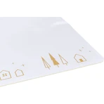 TRIXIE Christmas Place Mat, mata dla psa, prostokątna, antypoślizgowa, plastikowa, beżowa, 44x28cm: ceny i cechy