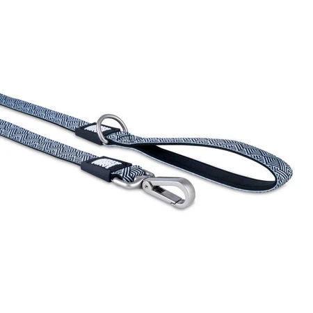 MAX & MOLLY Mykonos Black, smycz dla psa, poliester, czarno-biała, M(1.2m x 2cm): ceny i cechy