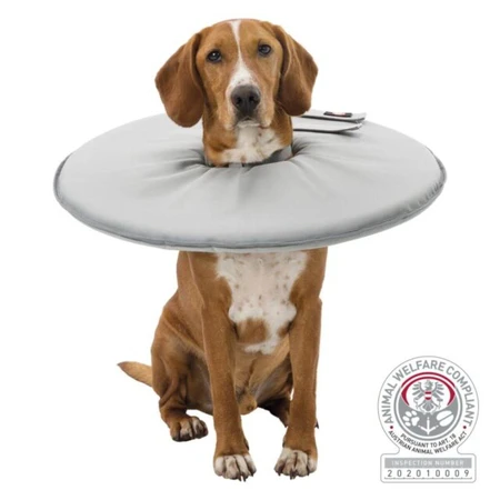 TRIXIE, L, collier de protection pour chiens, polyester, 46-49x24cm