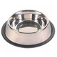 ENJOY, castron câini, rotund, antiderapant, inox, argintiu, M-L(1.8l, ⌀21cm)