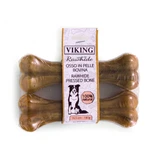 LEOPET Viking Wikinger-Knochenpressleder, M-XL, Rindfleisch, narbenfrei, 180g