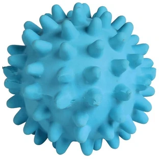Trixie, toy ball with spikes dogs, with sound, latex, 7cm, multicolor