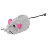 Trixie, ratón de pelo largo, juguete, gatos, felpa, multicolor, 9cm