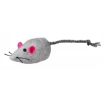 Trixie, souris jouet avec clochette, chats, peluche, multicolore, 5cm