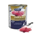 DR. CLAUDER'S Carne Seleccionada, XS-XL, Arroz con Miel comida húmeda en lata, (en su propio jugo), 800g