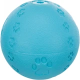 Trixie, pelota de juguete modelo patas perros, con sonido, caucho natural, 9cm, multicolor